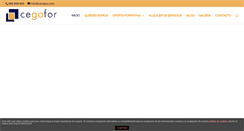 Desktop Screenshot of cegafor.com